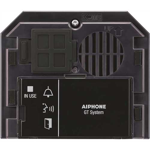 Aiphone GT-DB GT Series Audio Module, for Use with GT Modular Entrance Panel, Black Finish