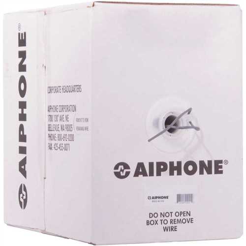 Non-Shielded 18 AWG 2-Conductor Wire, Low Cap Wire, 1000 ft. L