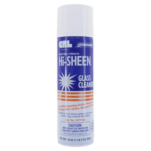 CRL 3371100 SOMACA Hi-SHEEN Glass Cleaner - 19 oz Can - pack of 12