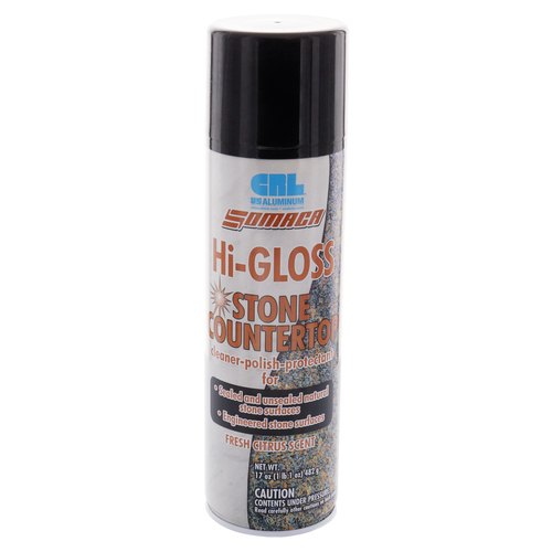 CRL 3371149 Hi-GLOSS Stone Countertop Cleaner