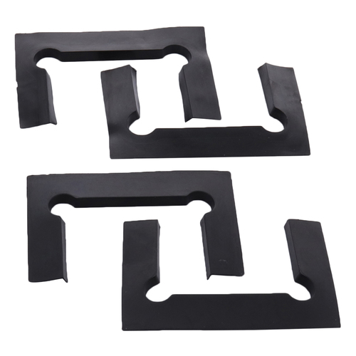 CRL GENGK1 Black Neoprene Geneva Hinge Replacement Gasket Pack with Fin