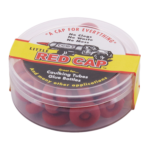 CRL LRC35 Little Red Nozzle Caps - pack of 35