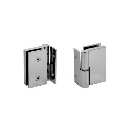 CRL GH037RBS Brushed Stainless Single Acting Right Hand Wall-to-Glass Gate Hinge