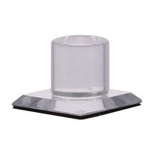 Clear Acrylic Stick-On Mirror Knob