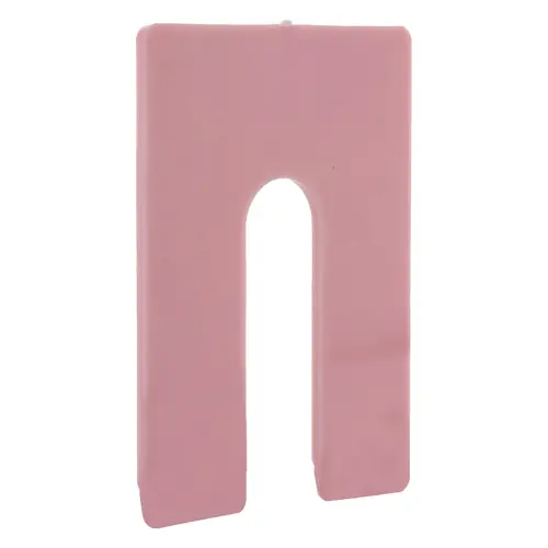 1/8" x 4" Plastic Horseshoe Shim Red - pack of 900