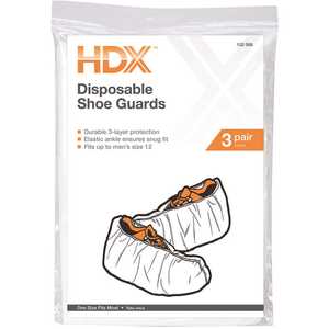 Trimco 04603 HDX Disposable Shoe Covers - pack of 3