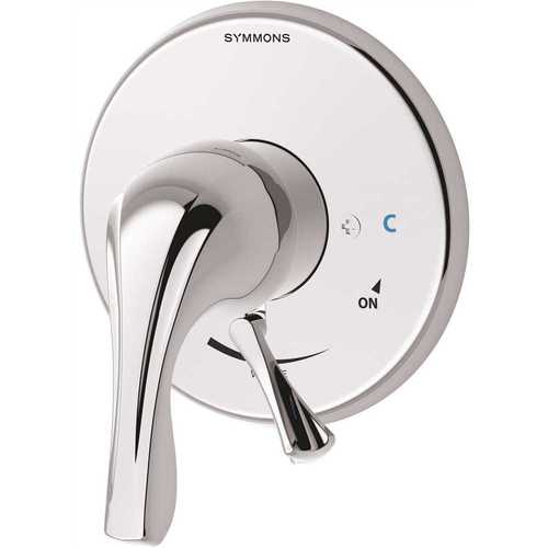 Origins 1-Handle Wall-Mounted Shower Valve Trim Kit in Polished Chrome (Valve not Included)