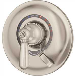 Symmons S-4700-STN-TRM Allura 1-Handle Wall-Mounted Shower Valve Trim ...