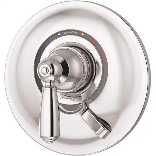 Allura 1-Handle Wall-Mounted Shower Valve Trim Kit in Polished Chrome (Valve not Included)