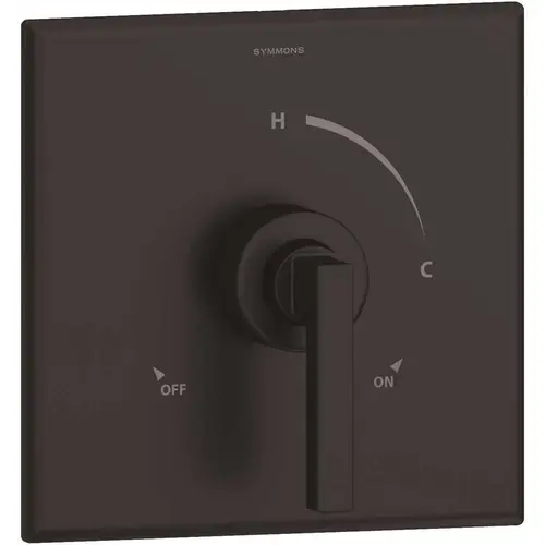 Duro 1-Handle Wall-Mounted Shower Valve Trim Kit in Matte Black (Valve not Included)