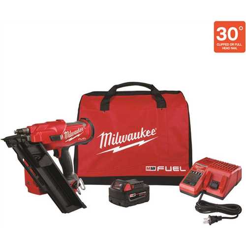 Framing Nailer Kit, Battery Included, 18 V, 5 Ah, 43 Nails Magazine, 30 to 34 deg Collation