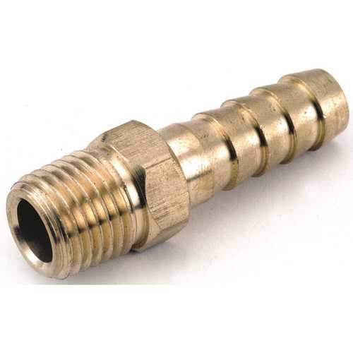 Anderson Metals 1/4 in. Barb x 3/8 in. MIP Hose Barb Adapter - pack of 10