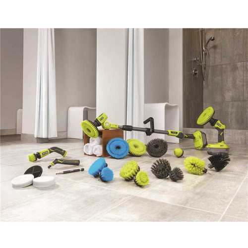 RYOBI Hard Bristle Brush Cleaning Kit