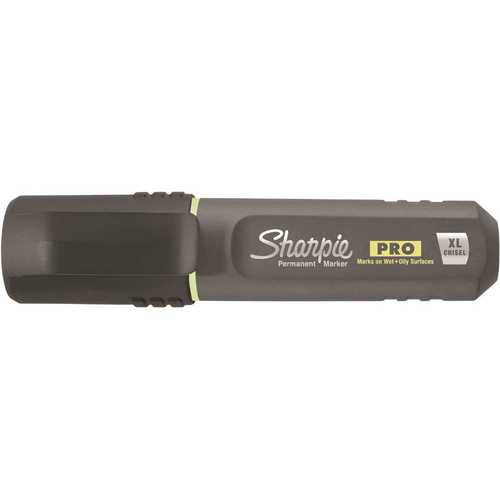 Sharpie Professional XL Chisel Tip Black Permanent Marker - pack of 12