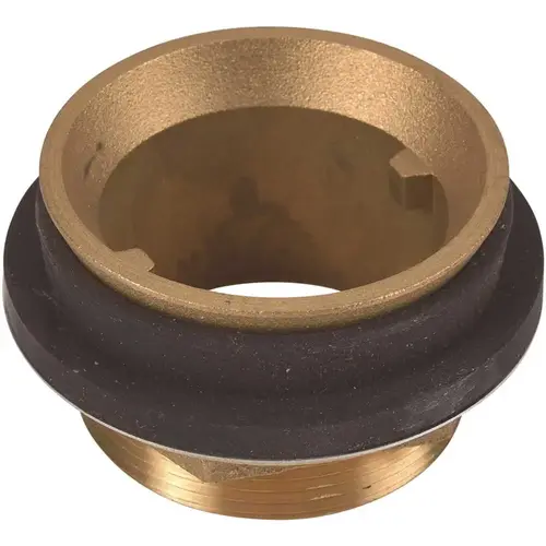 Oatey 4025 2 in. x 2 in. Closet Spud Brass