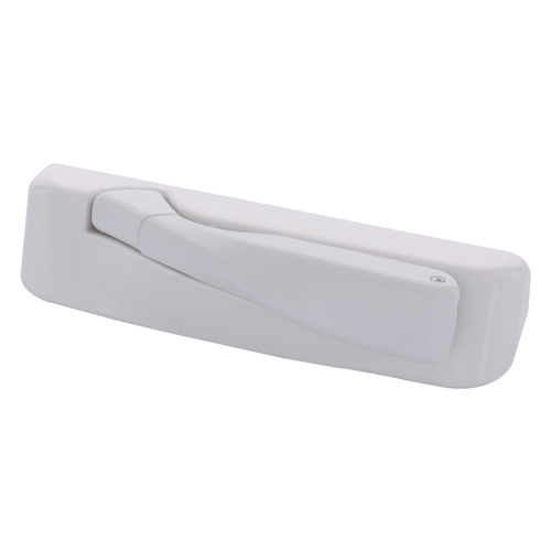 Encore Tango Fold Handle/cover white 5-21/64in Cover Length 5-1/32in Handle Length plastic Cover Metal Handle