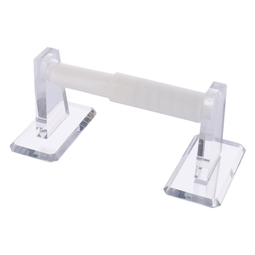 Clear Acrylic Mirror Toilet Paper Holder