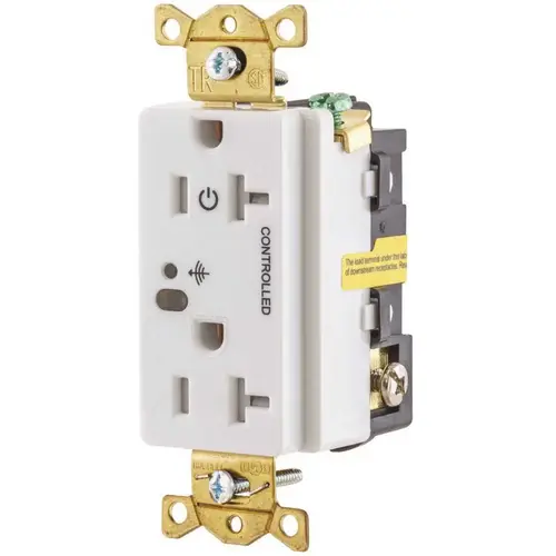 Logic Load Control Receptacle White
