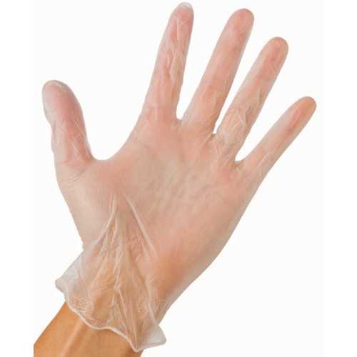 Disposable Extra Large 3 mil Vinyl Gloves - pack of 100
