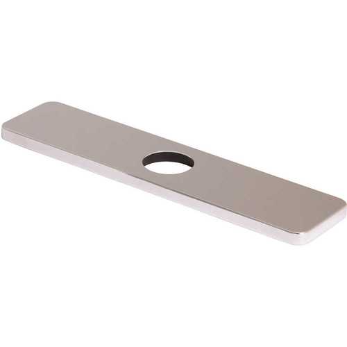 SensorFlo 8 in. Brass Deck Plate in Polished Chrome