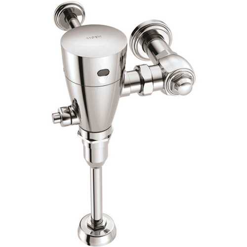 M-POWER Chrome Electronic Flush Valve 3/4 in. Urinal Retro Fit