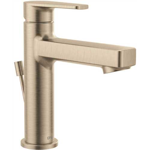 CLEVELAND FAUCET GROUP Slate Single Hole Single-Handle Bathroom Faucet in Brushed Nickel