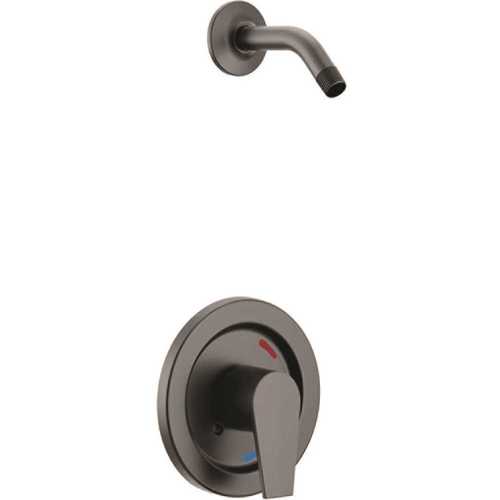 Cleveland Faucet Group Slate Single-Handle 1-Spray 1.75 GPM Shower Faucet in Matte Black (Showerhead Not Included)