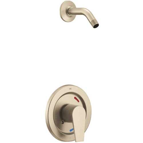 Cleveland Faucet Group Slate Single-Handle 1-Spray 1.75 GPM Shower Faucet in Brushed Nickel (Showerhead Not Included)