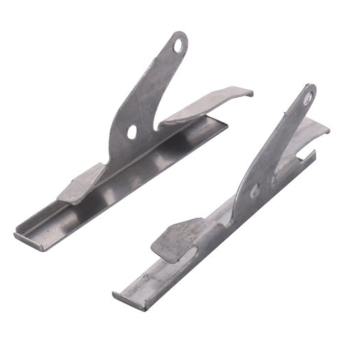 CRL WCM100 4" Jalousie Louver Window Glass Clip for Pan Am, Look