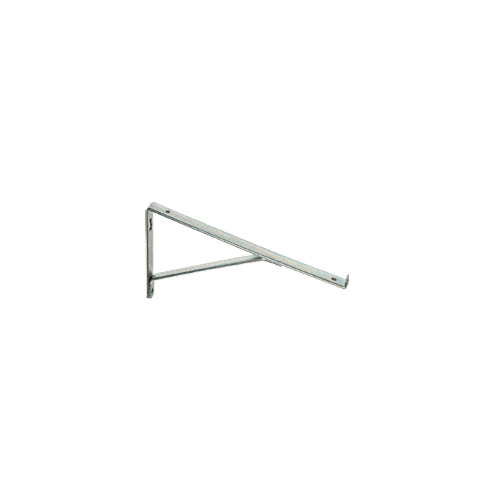 5" Steel Shelf Bracket Anochrome