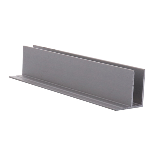 CRL D1675A Satin Anodized Fixed Glass Frame - 144" Stock Length
