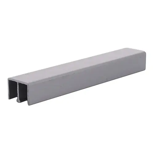 Satin Anodized Aluminum Upper Track for 1/4" Sliding Panels  36" Stock Length - pack of 25