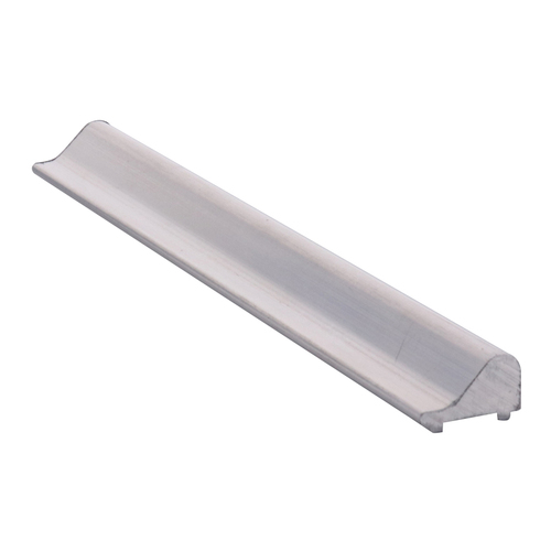 CRL S1L001ML Mill Frameless Shower Door Tapered Threshold - 95" Stock Length