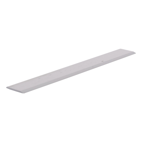 Satin Anodized Aluminum 5/8" Flat Face Mirror Edge Molding - 144" Stock Length