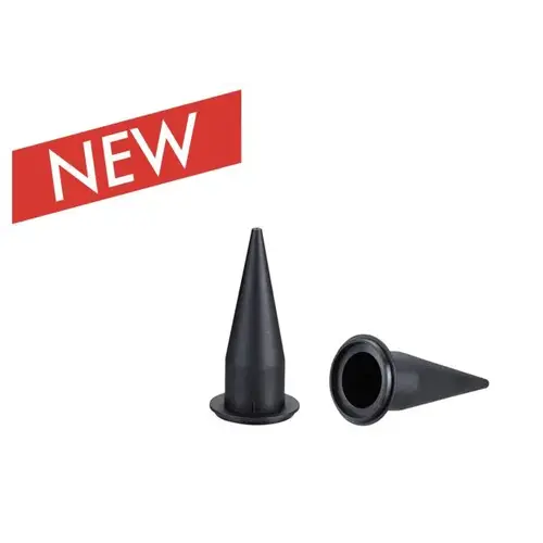 Tube Nozzle Pro Black Black - pack of 10