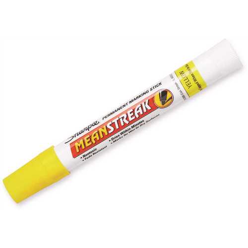 Sharpie Mean StreakYellow Permanent Marker - pack of 12