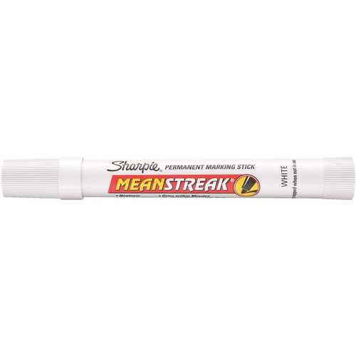Sharpie White Mean Streak Permanent Marker - pack of 12