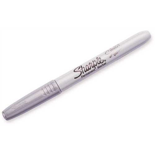 Sharpie Specialty Fine Point Silver Metallic Permanent Marker - pack of 12