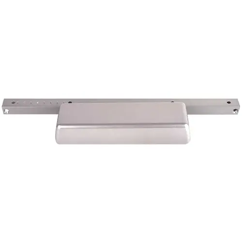 4110T Series Size 1-6 Grade 1 Sprayed Aluminum Right Hand Standard Track Arm Surface Door Closer