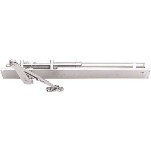 5030 Series Size 4 Grade 1 Sprayed Aluminum Left Hand Regular Arm Concealed Door Closer