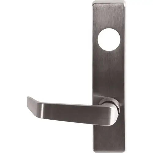 10 Series Satin Chrome Grade 1 Exit Trim, Classroom Function, S Lever, Less Cylinder, Left Hand Reverse