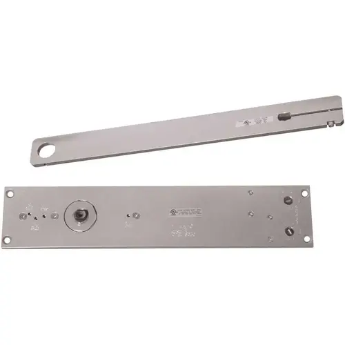 6030 Series Size 1 to 4 Sprayed Aluminum Grade 1 Concealed Double-Acting Door Closer, Stop Arm with Bumper