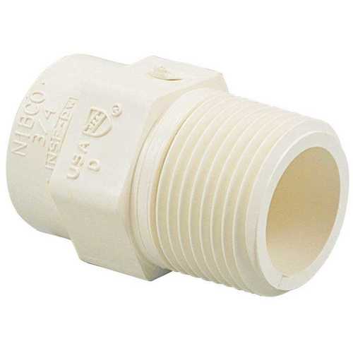 Pipe Adapter, 1 in, Slip x MIP, CPVC