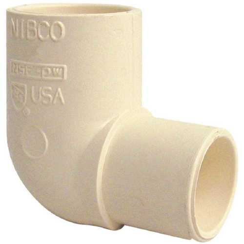 Street Pipe Elbow, 3/4 in, 90 deg Angle, CPVC, 40 Schedule