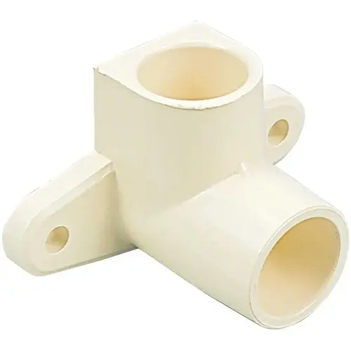 Drop Ear Pipe Elbow, 1/2 in, 90 deg Angle, CPVC, 40 Schedule