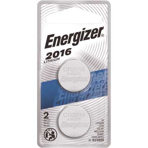 Energizer 2016BP-2N Button Battery - pack of 2