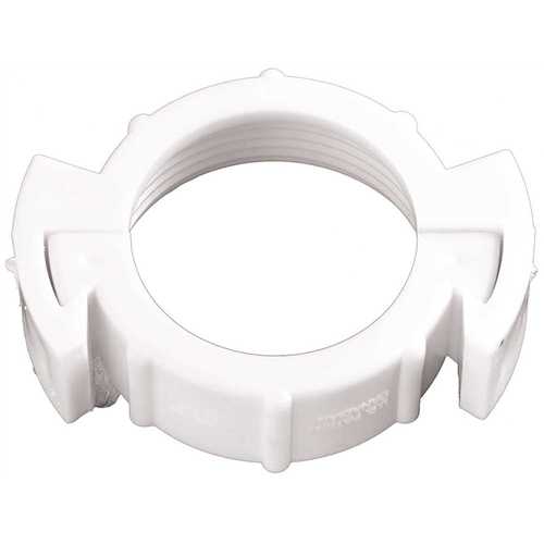 Danco, Inc 88495 1-1/2 in. O.D. Slip Joint Nut and Washer White