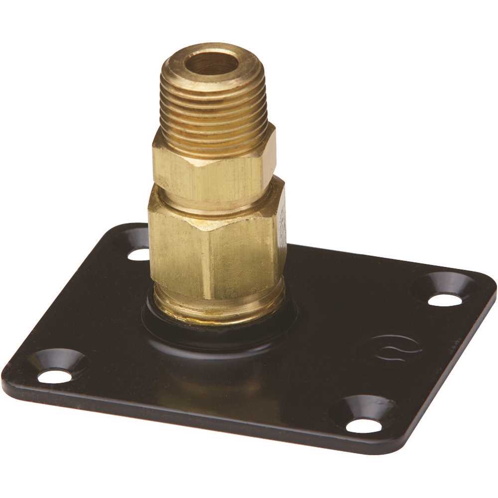 OMEGA FLEX FGP-RFG-375 3/8 in. Brass AutoFlare Flange Fitting