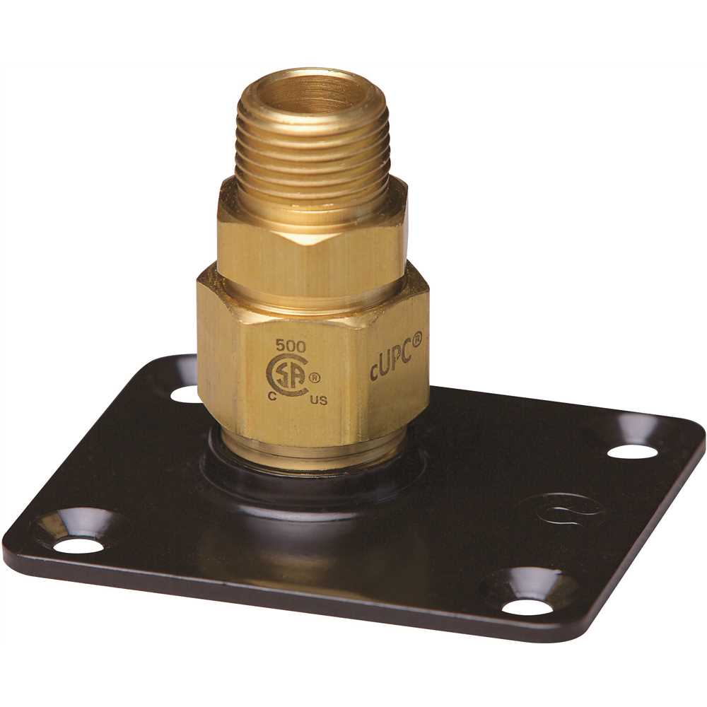 OMEGA FLEX FGP-RFG-500 1/2 in. Brass AutoFlare Flange Fitting