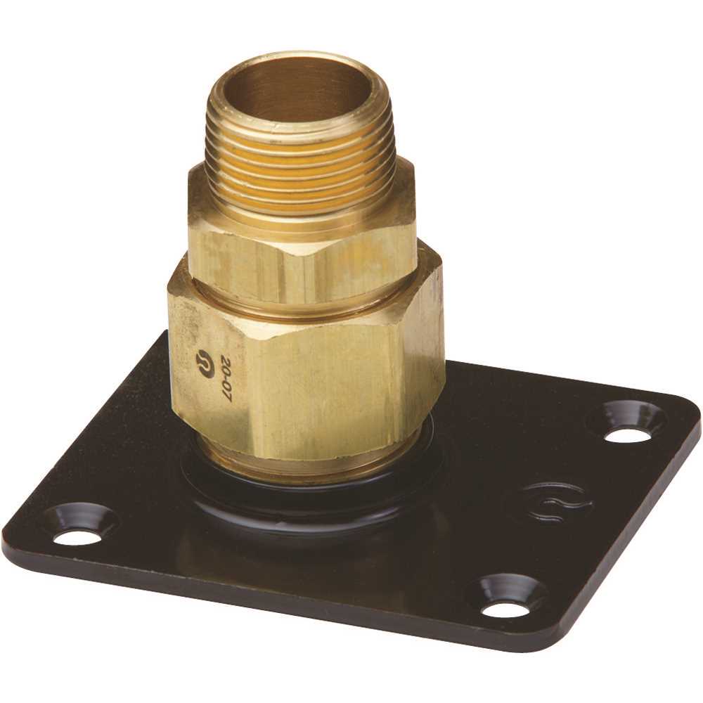 OMEGA FLEX FGP-RFG-750 3/4 in. Brass AutoFlare Flange Fitting